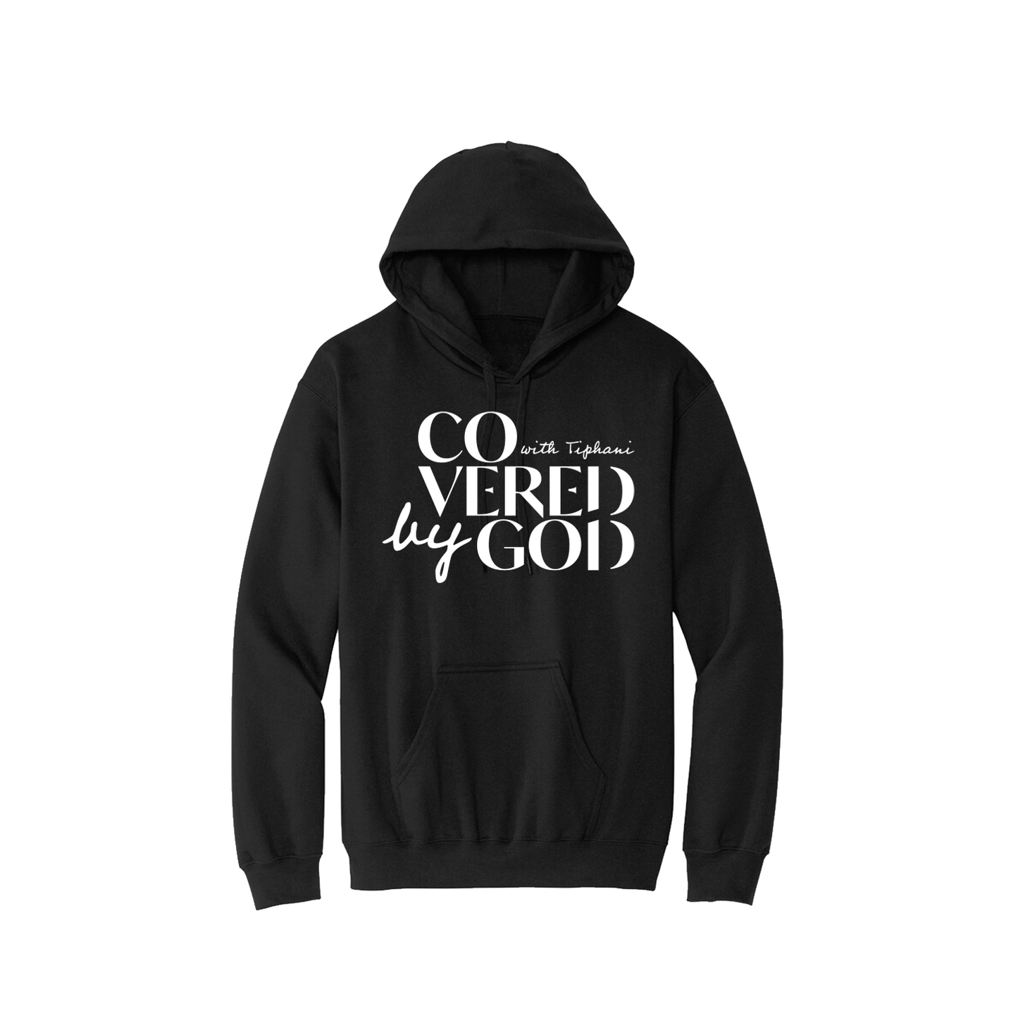 Black Covered by God Hoodie